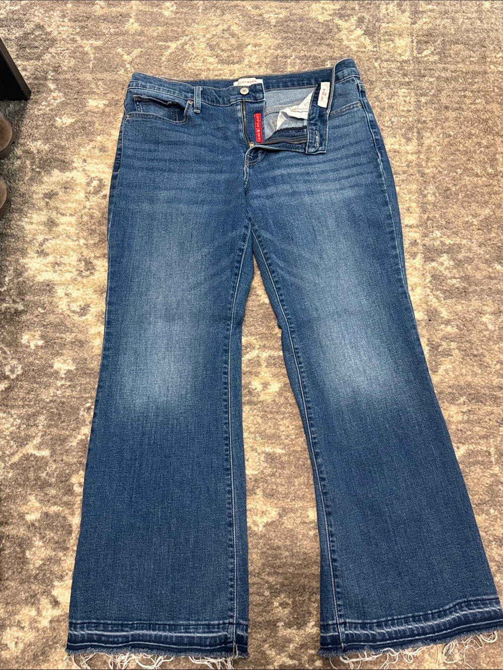Lucky Brand Medium Wash Flare Jeans